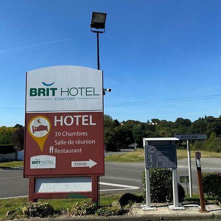Brit Hotel Mayenne Buitenkant foto